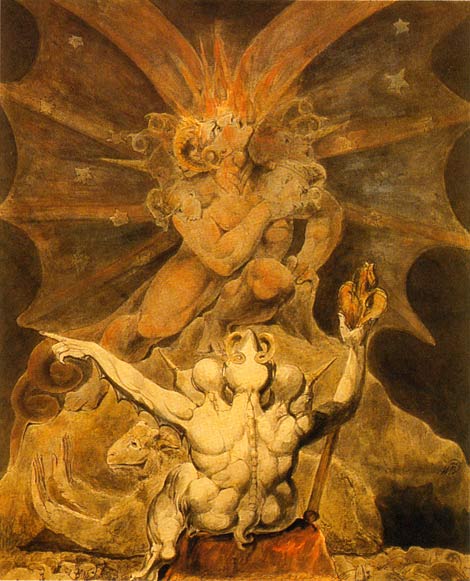 William Blake - "The number of the beast is 666"